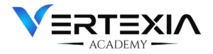 Logo principal de vertexia academy